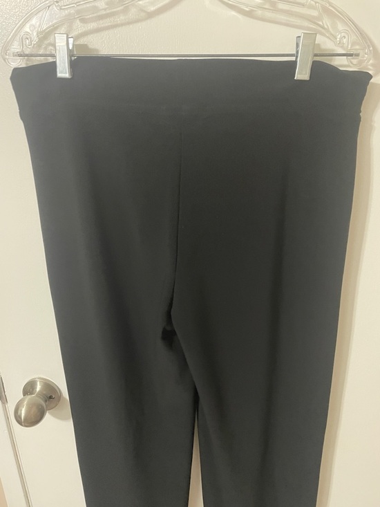 Joseph Ribkoff Black Straight-Leg Pull-On Pants Size 10 - Picture 6 of 7